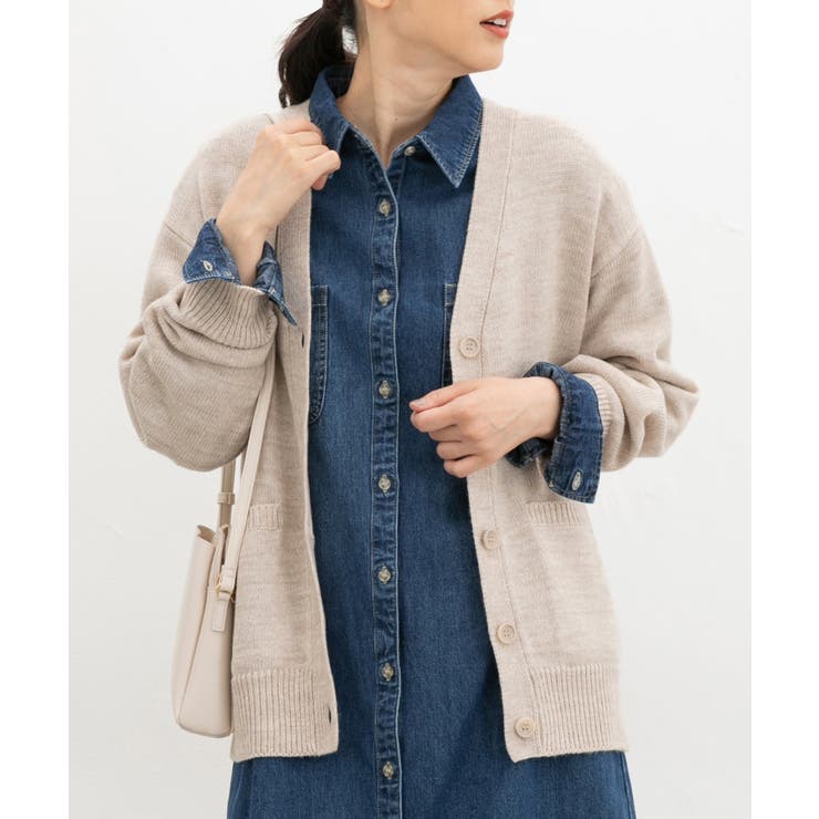 トップス カーディガン 長袖 | Honeys | 詳細画像12 