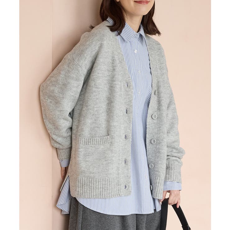 杢グレー | トップス カーディガン 長袖 | Honeys