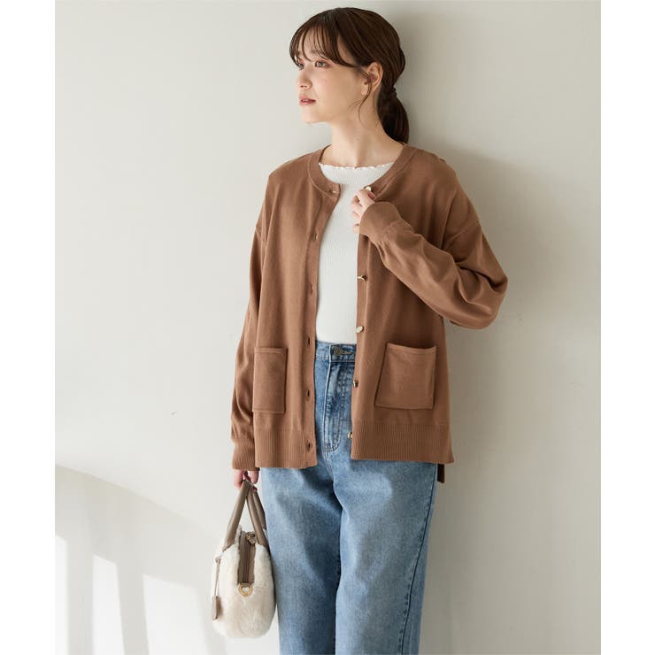 トップス カーディガン ニット | Honeys | 詳細画像7 