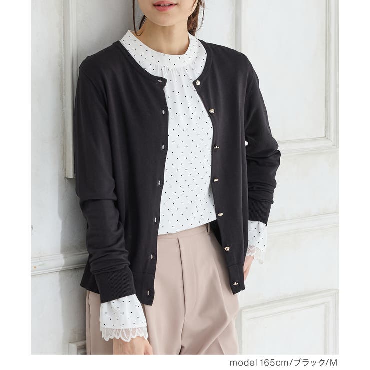 トップス カーディガン 長袖 | Honeys | 詳細画像7 