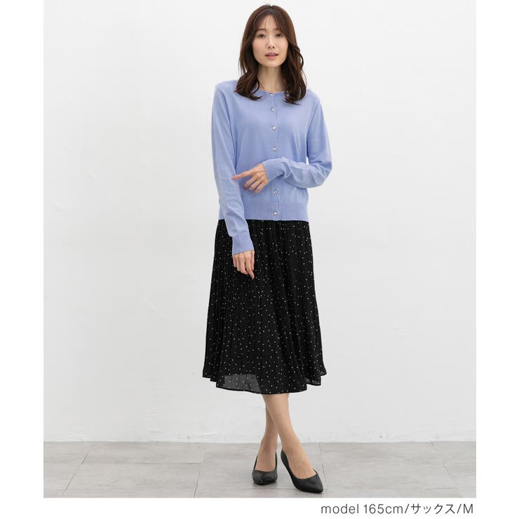 トップス カーディガン 長袖 | Honeys | 詳細画像9 