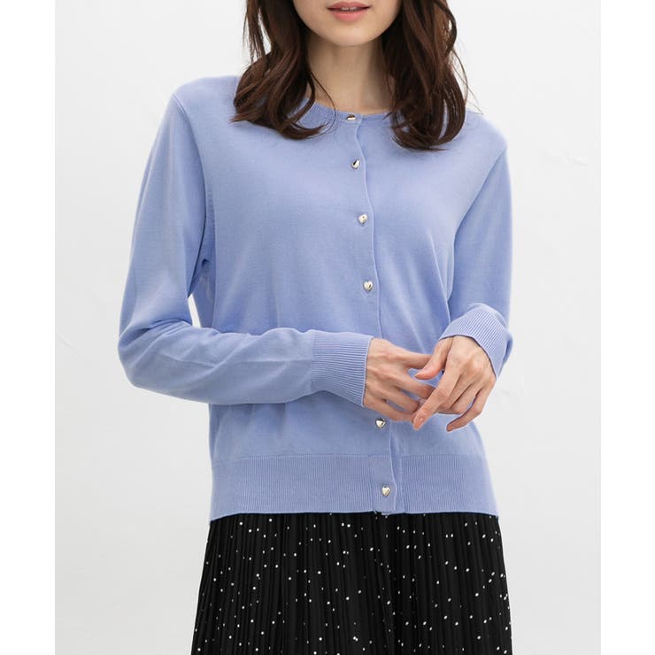 サックス | トップス カーディガン 長袖 | Honeys