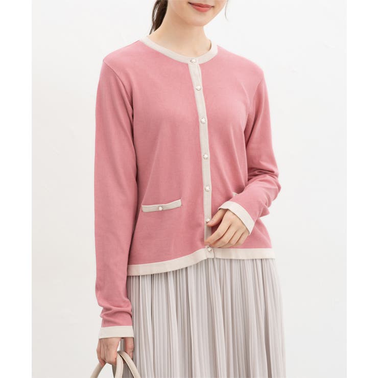 トップス カーディガン 長袖 | Honeys | 詳細画像10 