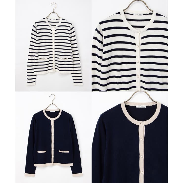 トップス カーディガン 長袖 | Honeys | 詳細画像13 