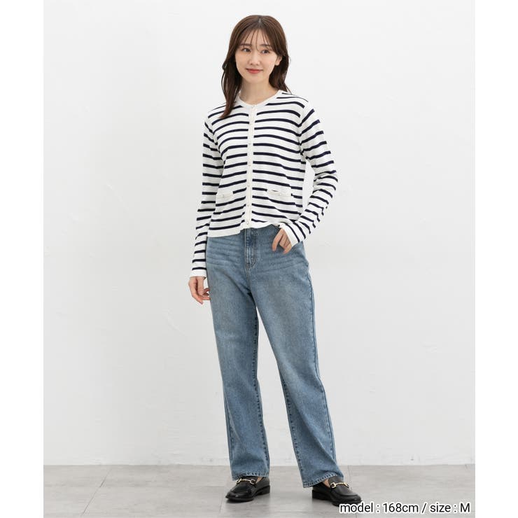 トップス カーディガン 長袖 | Honeys | 詳細画像3 