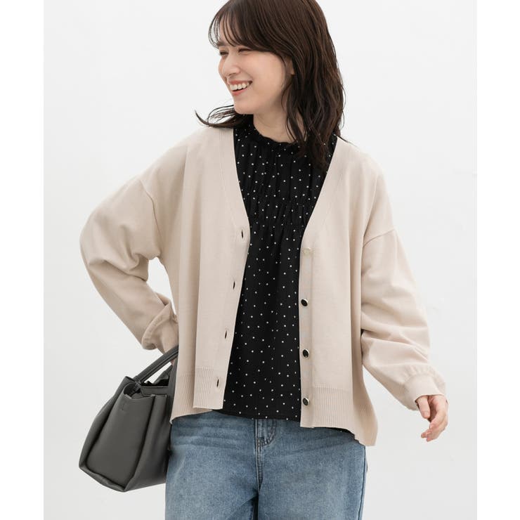 トップス カーディガン 長袖 | Honeys | 詳細画像8 