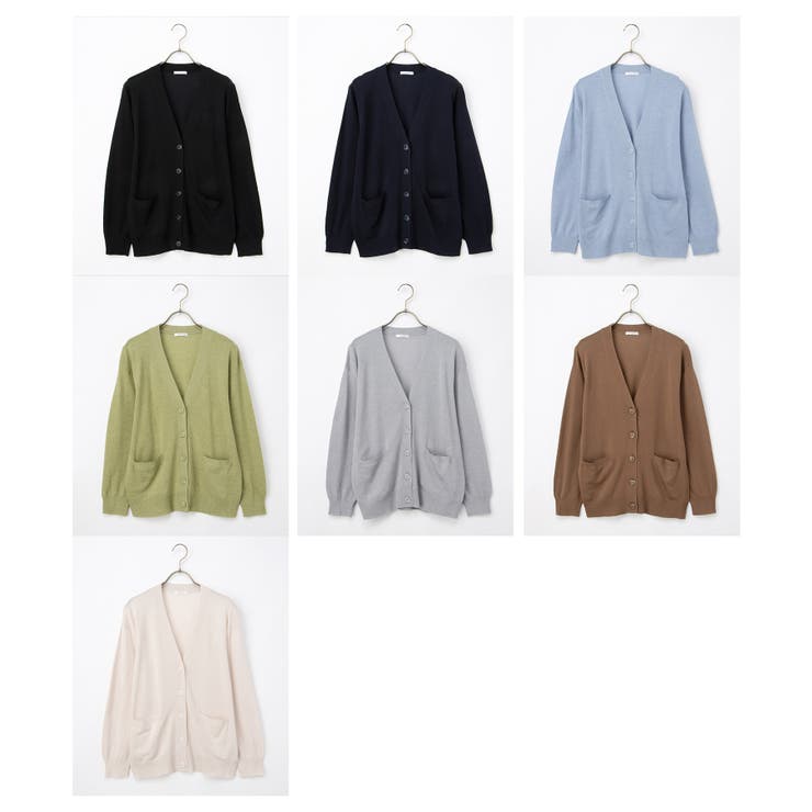 トップス カーディガン 長袖 | Honeys | 詳細画像17 