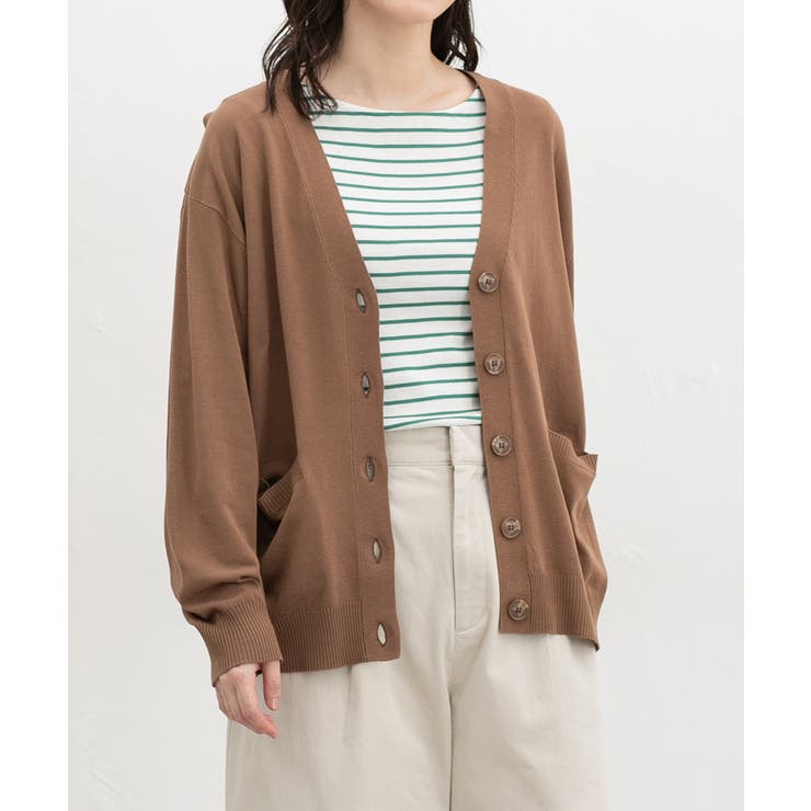 ライトブラウン | トップス カーディガン 長袖 | Honeys