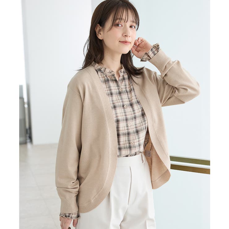 ベージュ | トップス カーディガン 長袖 | Honeys