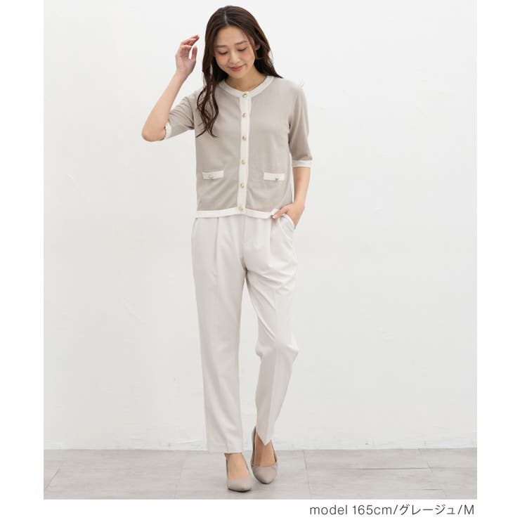 トップス カーディガン 半袖 | Honeys | 詳細画像11 