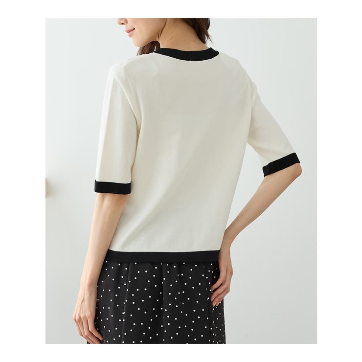 トップス カーディガン 半袖 | Honeys | 詳細画像16 