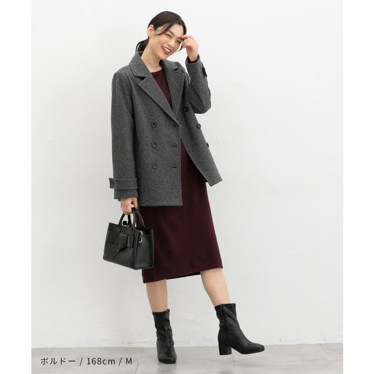 ワンピース 長袖 ロング丈 | Honeys | 詳細画像4 