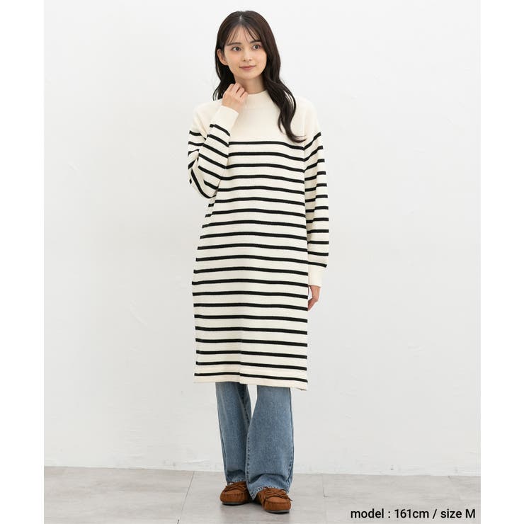 ワンピース 長袖 ロング丈 | Honeys | 詳細画像3 