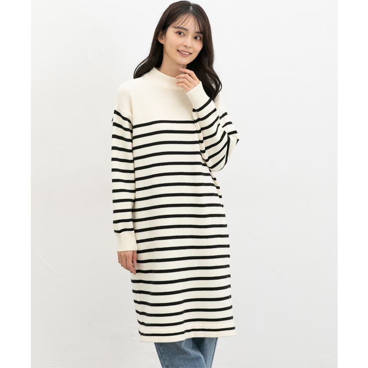 ワンピース 長袖 ロング丈 | Honeys | 詳細画像4 