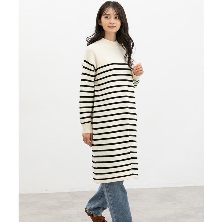 オフボーダー | ワンピース 長袖 ロング丈 | Honeys