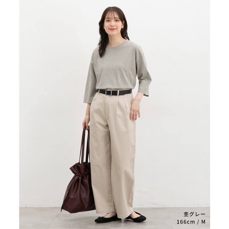 トップス Tシャツ ７分袖Tシャツ | Honeys | 詳細画像10 