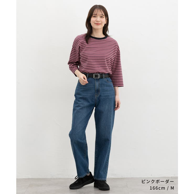 トップス Tシャツ ７分袖Tシャツ | Honeys | 詳細画像6 