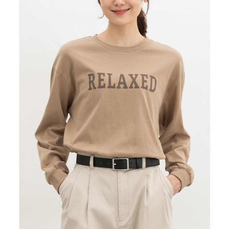 ベージュ | トップス Tシャツ ロンＴ | Honeys