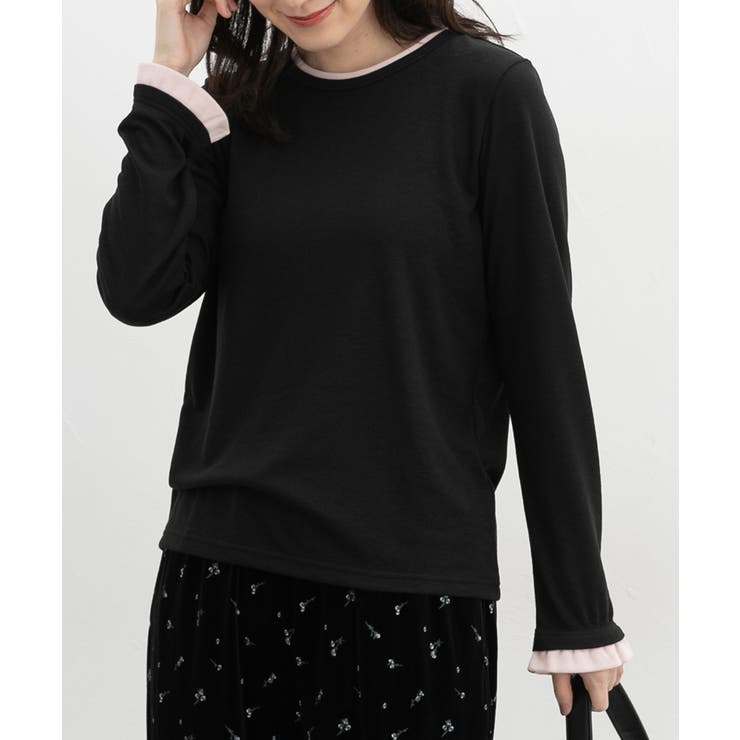 ブラック | トップス Tシャツ ロンＴ | Honeys