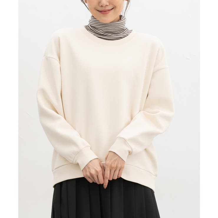 アイボリー | トップス スウェット 長袖 | Honeys