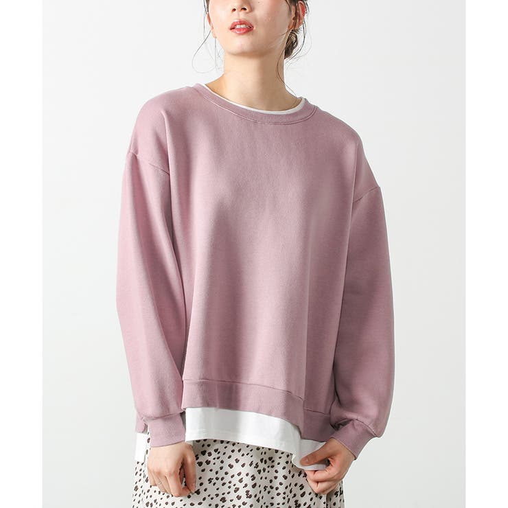 【ハニーズ】レイヤード風トップス | Honeys | 詳細画像6 