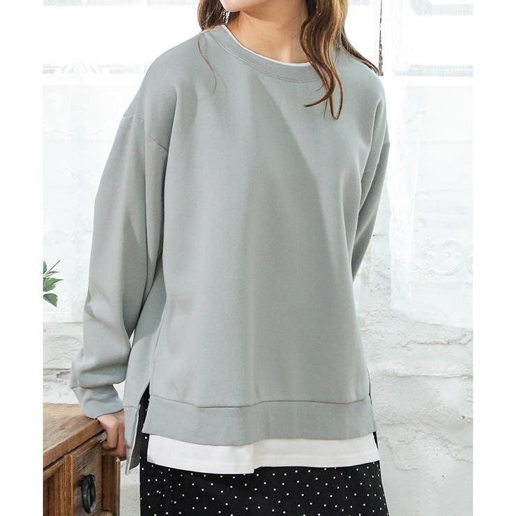 【ハニーズ】レイヤード風トップス | Honeys | 詳細画像14 