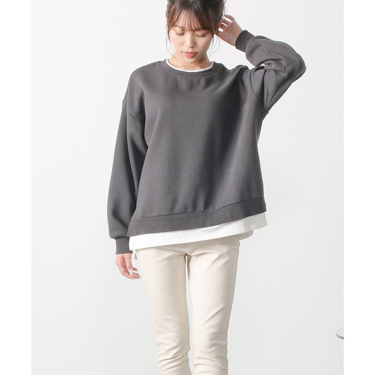 【ハニーズ】レイヤード風トップス | Honeys | 詳細画像3 