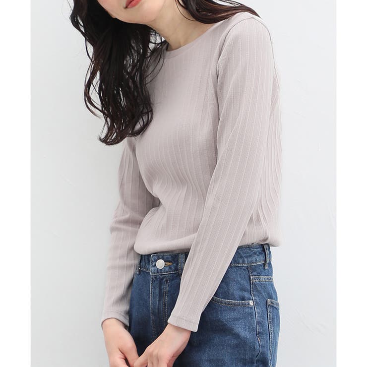 Cotton On ribbed scoop neck long sleeve top in white