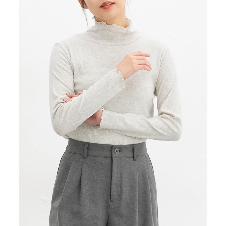 オートミール | トップス カットソー 長袖 | Honeys