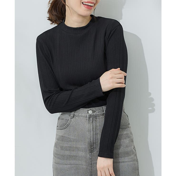 トップス カットソー 長袖[品番：HNSW0009665]｜Honeys（ハニーズ）の