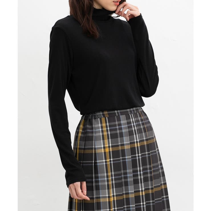 ブラック | トップス カットソー 長袖 | Honeys