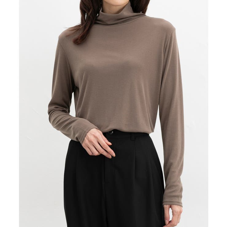 ブラウン | トップス カットソー 長袖 | Honeys