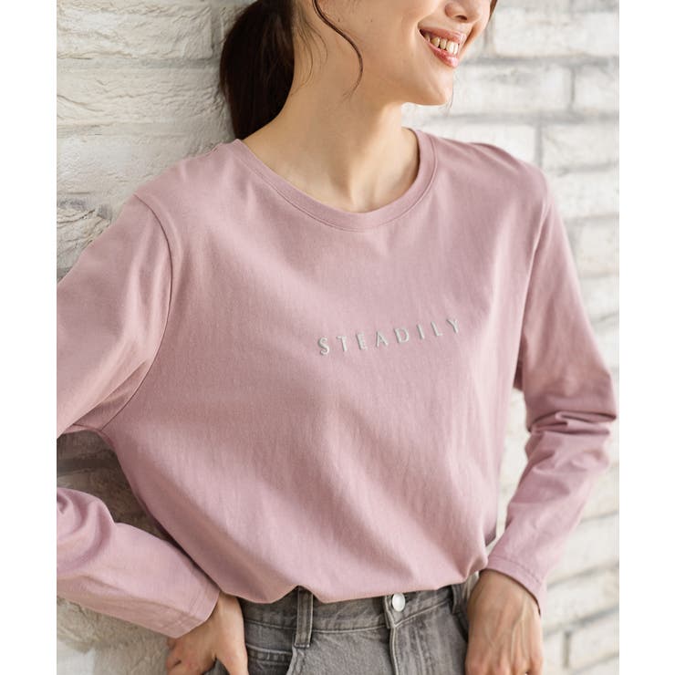 ピンク | トップス カットソー 長袖 | Honeys