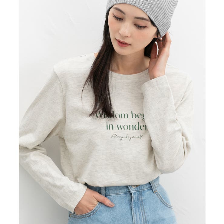 オートミール | トップス Tシャツ カットソー | Honeys