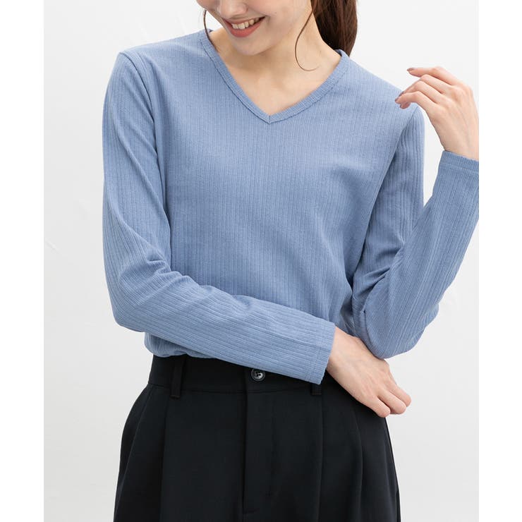 ブルー | トップス Tシャツ カットソー | Honeys