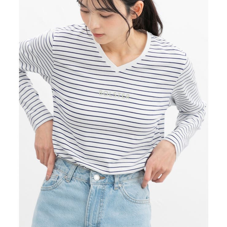 オフ×ブルー | トップス Tシャツ カットソー | Honeys