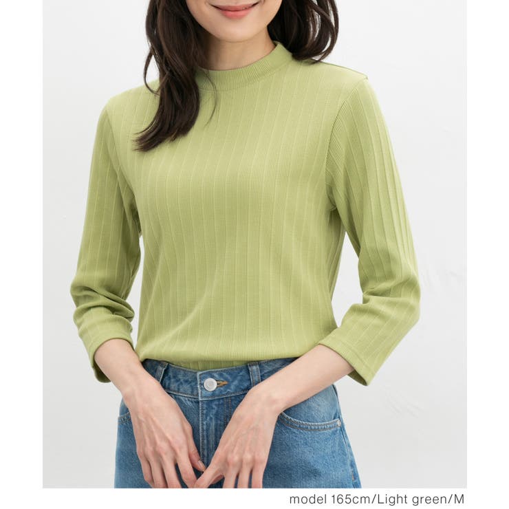 トップス Tシャツ ７分袖Tシャツ | Honeys | 詳細画像10 