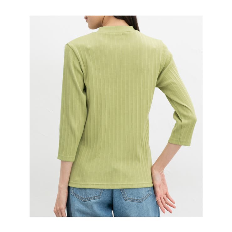 トップス Tシャツ ７分袖Tシャツ | Honeys | 詳細画像16 