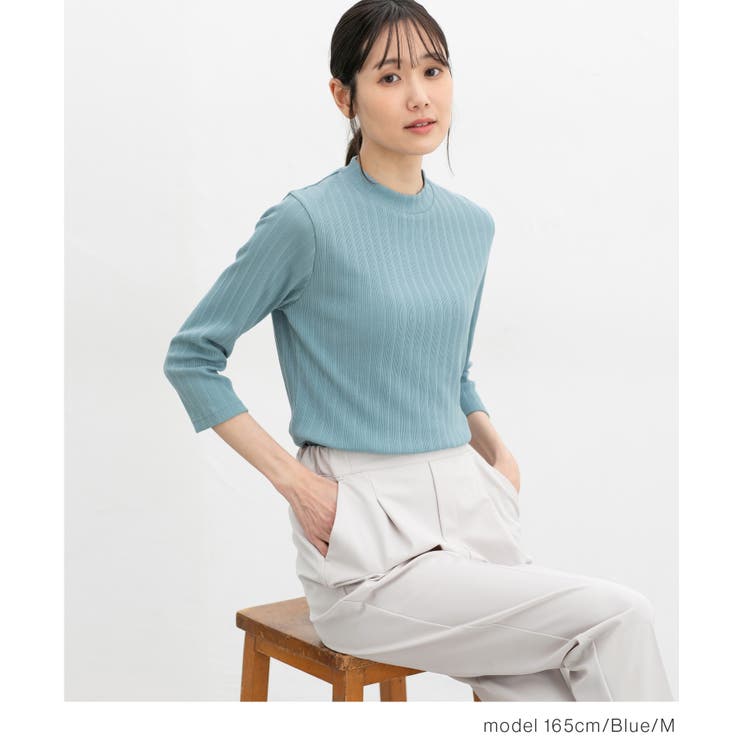 トップス Tシャツ ７分袖Tシャツ | Honeys | 詳細画像6 