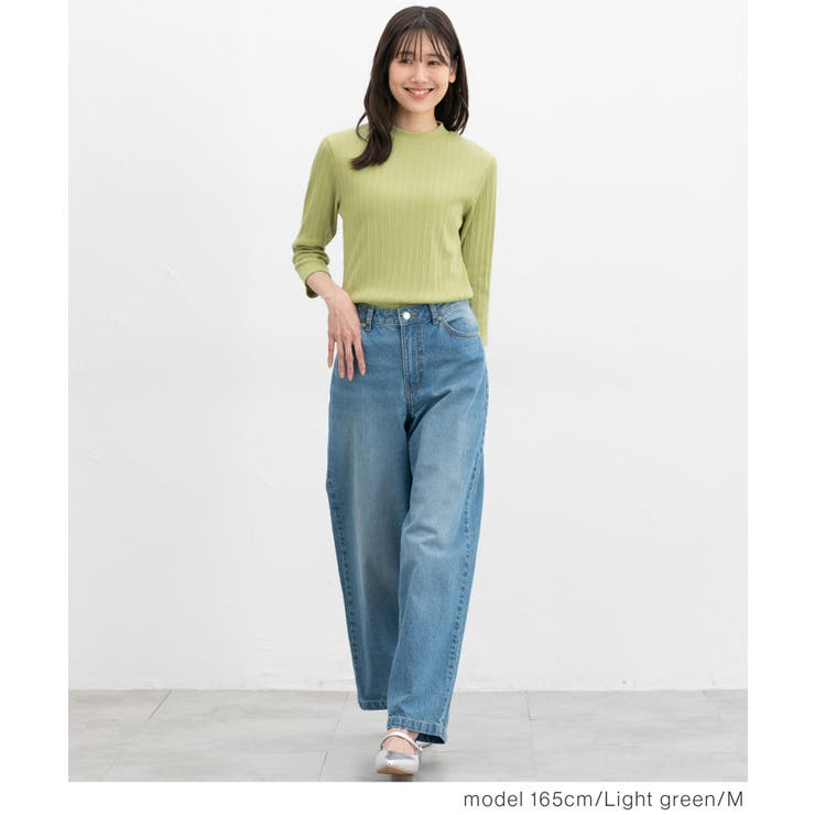 トップス Tシャツ ７分袖Tシャツ | Honeys | 詳細画像9 