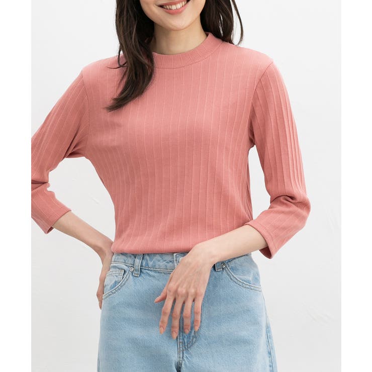 ピンク | トップス Tシャツ ７分袖Tシャツ | Honeys