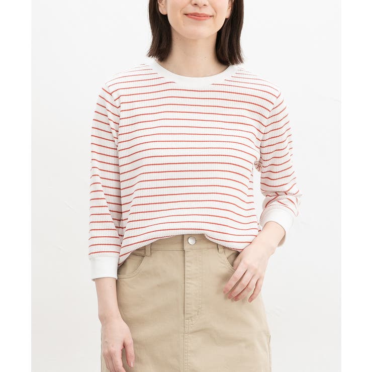 オフ×オレンジ | トップス カットソー Tシャツ | Honeys