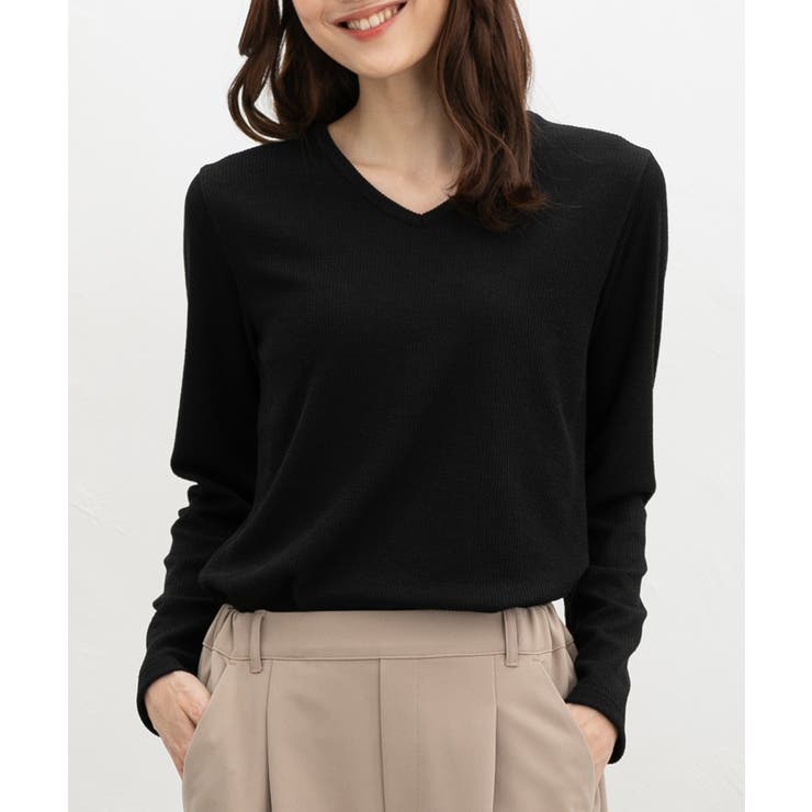 ブラック | トップス Tシャツ ロンＴ | Honeys