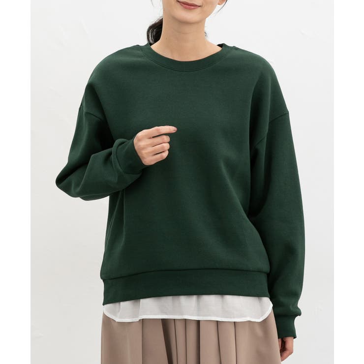 グリーン | トップス スウェット 長袖 | Honeys