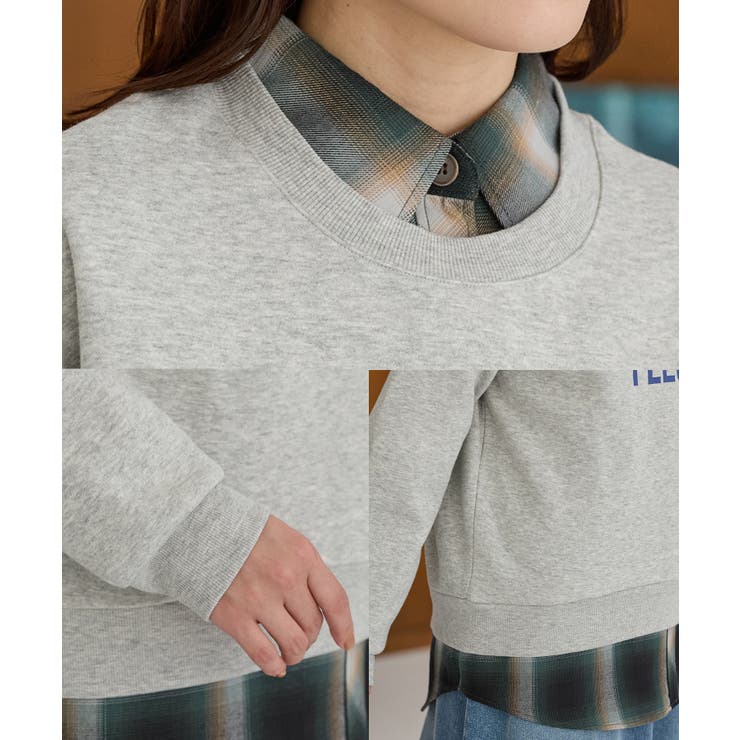 トップス スウェット 長袖 | Honeys | 詳細画像14 