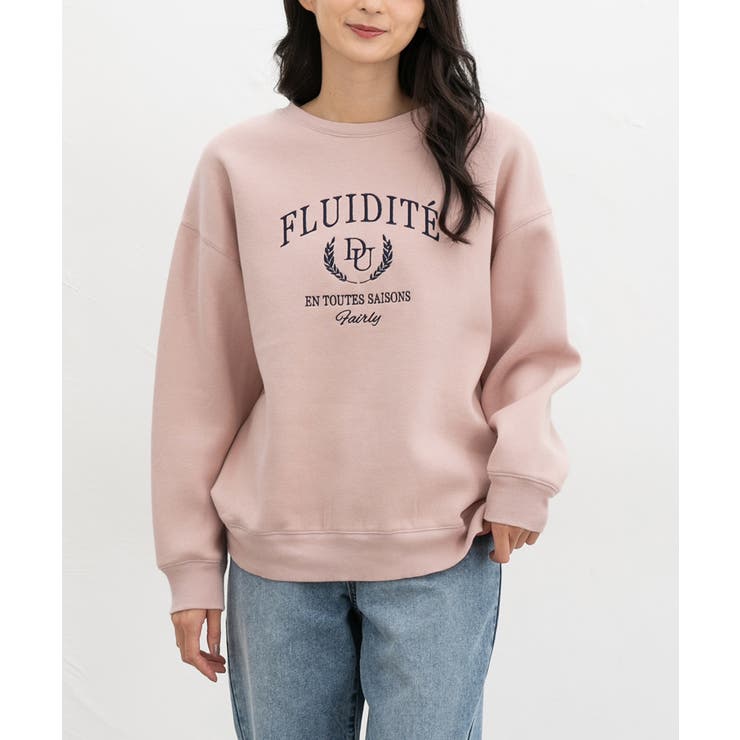 ピンク | トップス スウェット 長袖 | Honeys