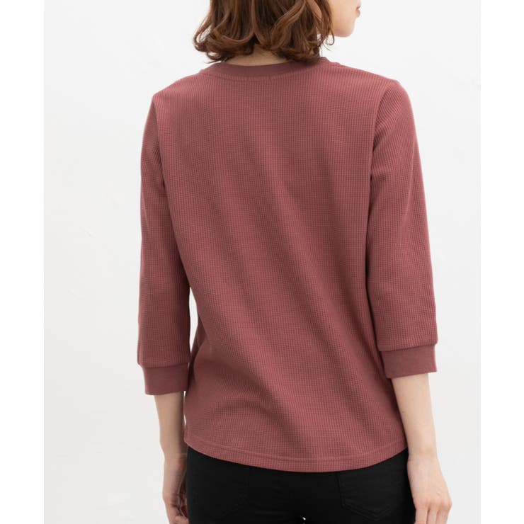 トップス Tシャツ ７分袖Tシャツ | Honeys | 詳細画像11 