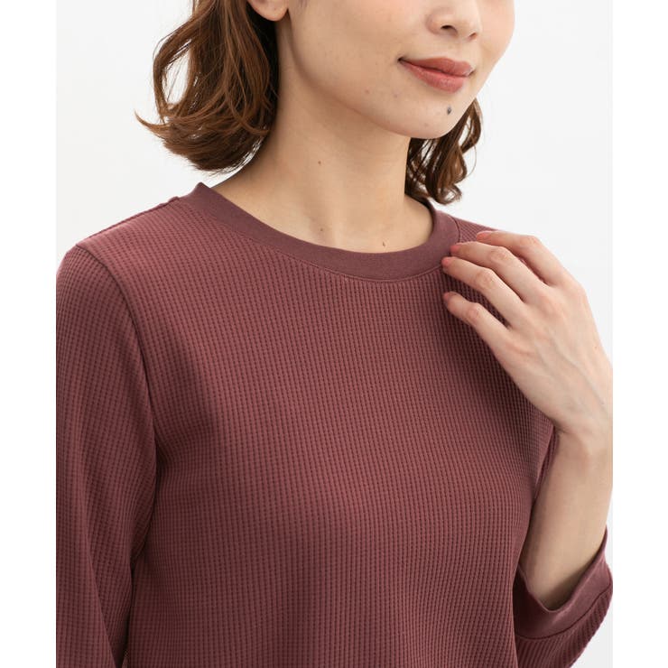 トップス Tシャツ ７分袖Tシャツ | Honeys | 詳細画像12 