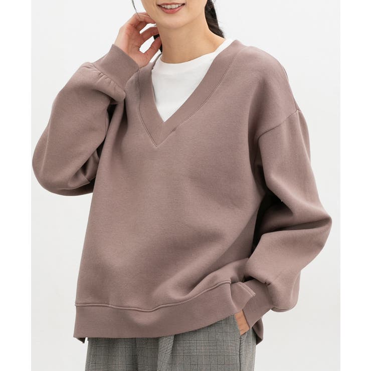 モカ | トップス スウェット 長袖 | Honeys