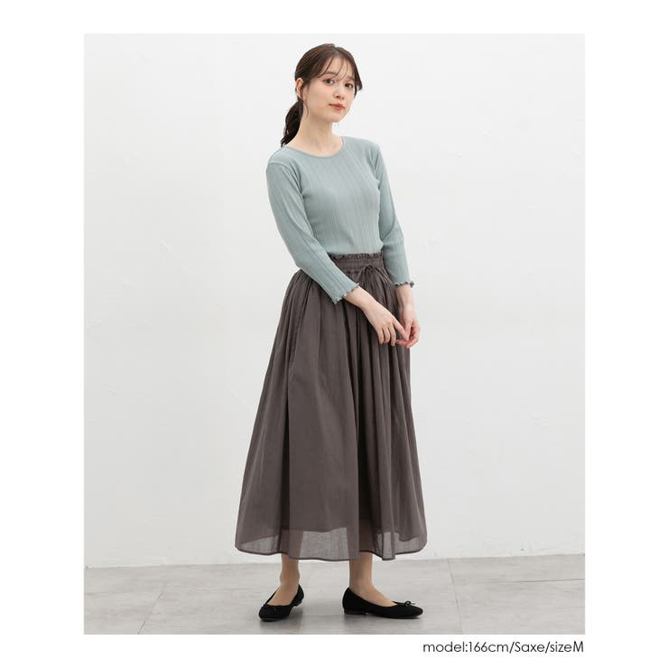 トップス Tシャツ ７分袖Tシャツ | Honeys | 詳細画像11 